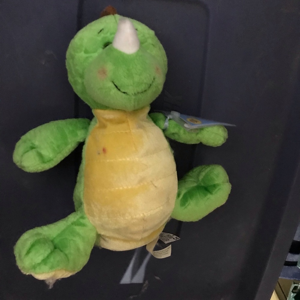 Ganz Webkinz Key Lime Dino plush with sealed Code/ Tags